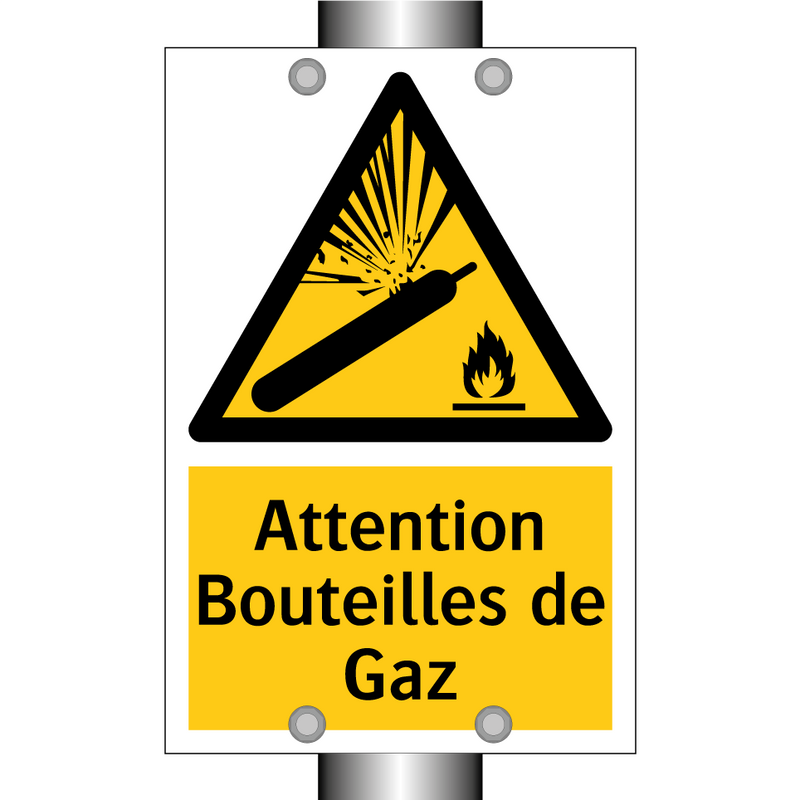 Attention Bouteilles de Gaz