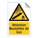 Attention Bouteilles de Gaz