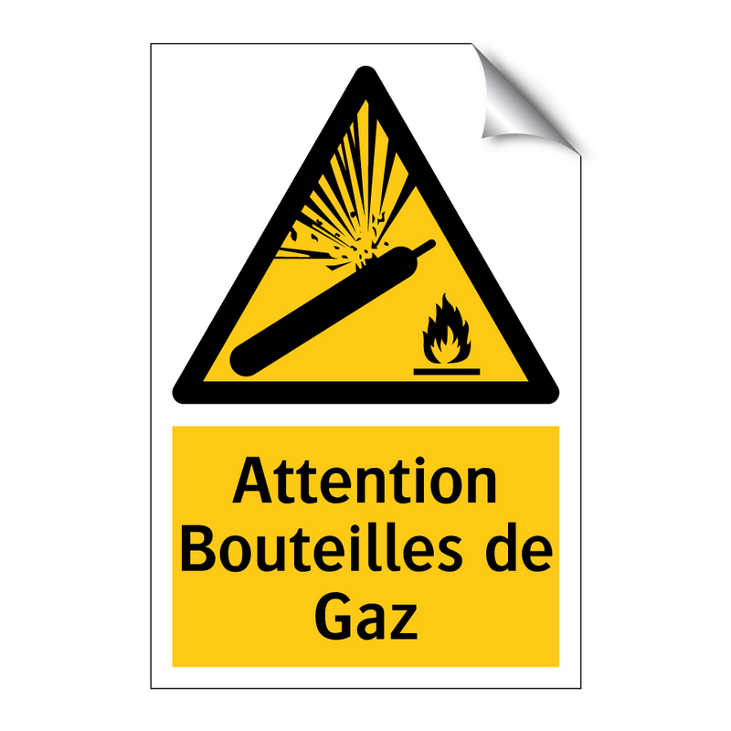 Attention Bouteilles de Gaz