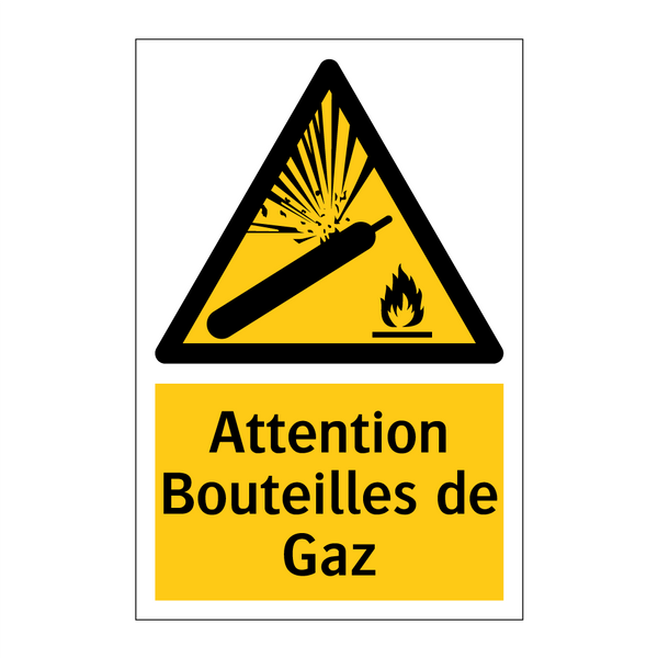 Attention Bouteilles de Gaz