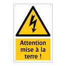 Attention mise à la terre !