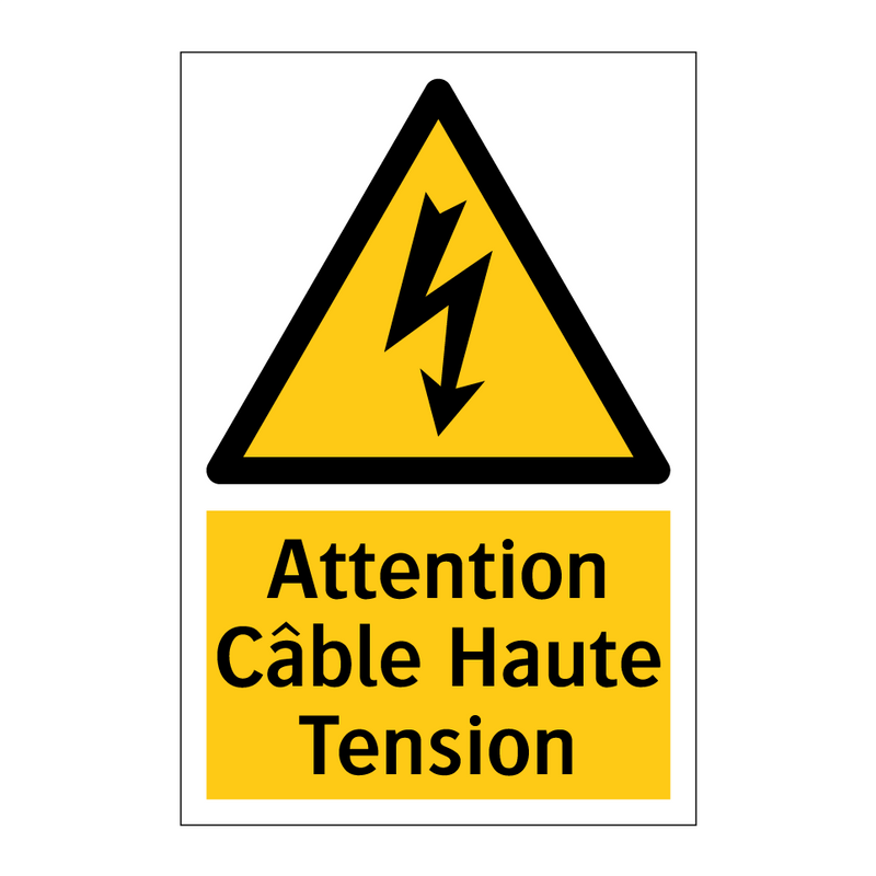 Attention Câble Haute Tension