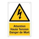 Attention Haute Tension Danger de Mort