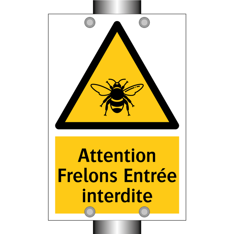 Attention Frelons Entrée interdite