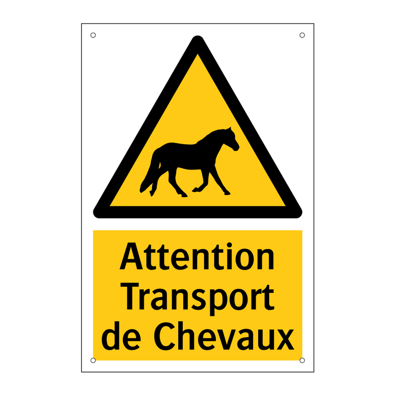 Attention Transport de Chevaux