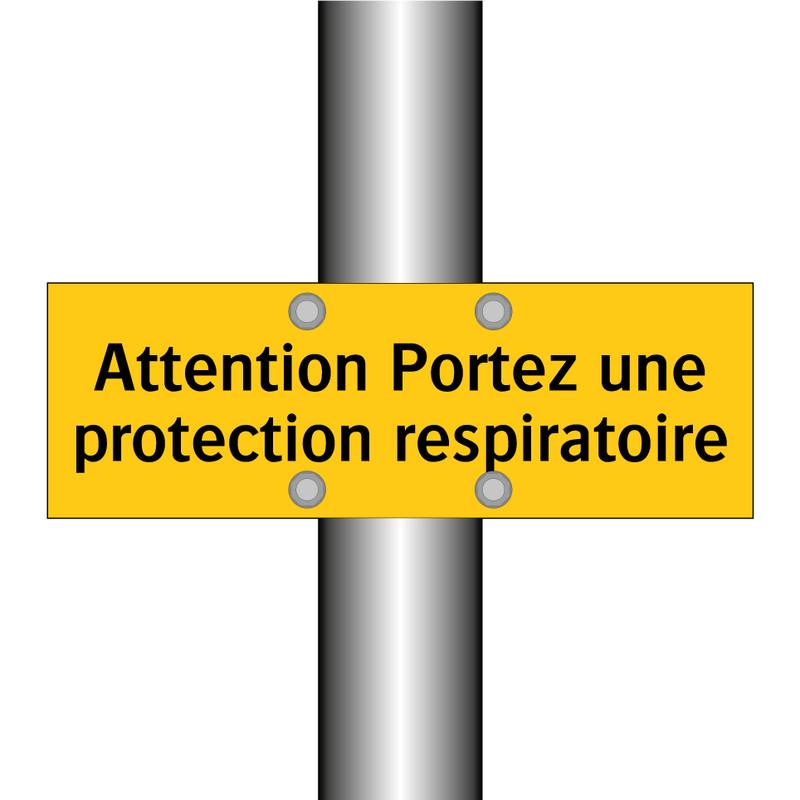 Attention Portez une protection respiratoire