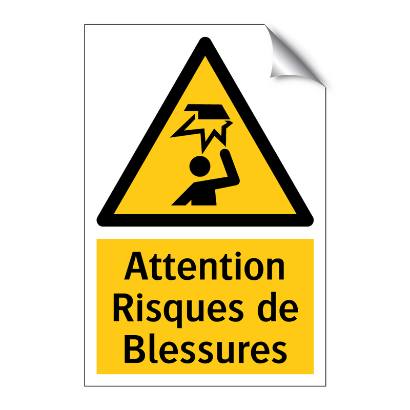 Attention Risques de Blessures
