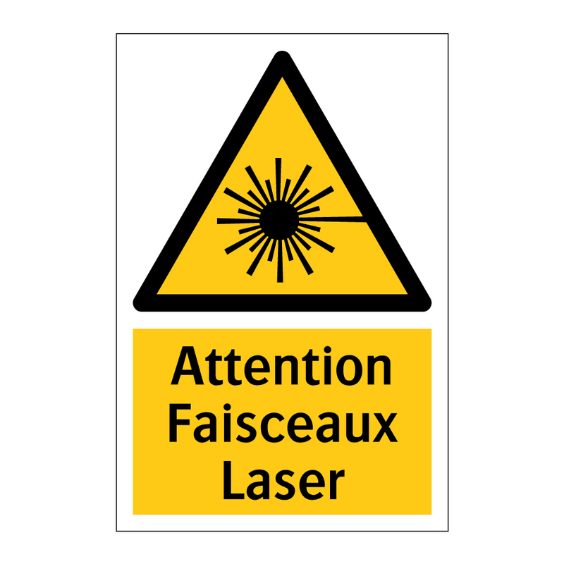 Attention Faisceaux Laser
