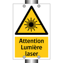 Attention Lumière laser