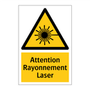 Attention Rayonnement Laser