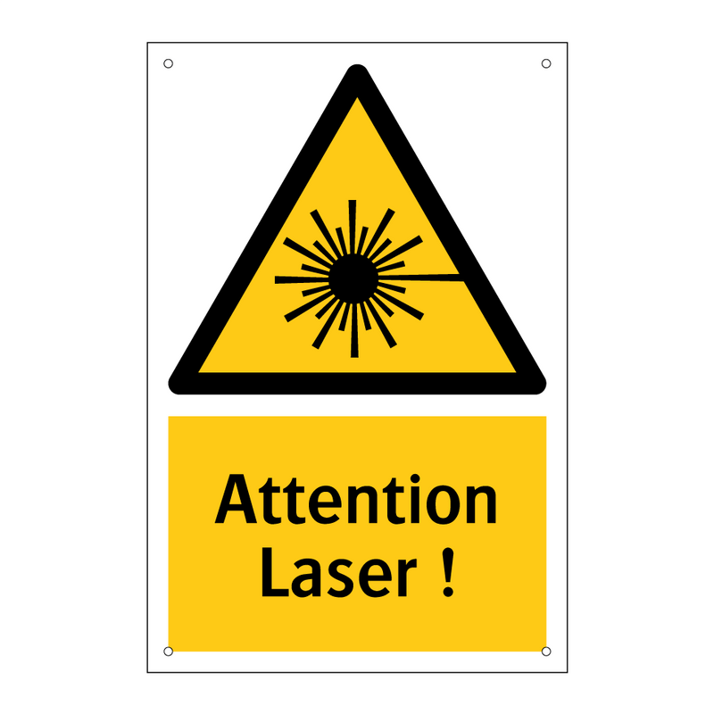 Attention Laser !