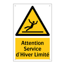 Attention Service d'Hiver Limité