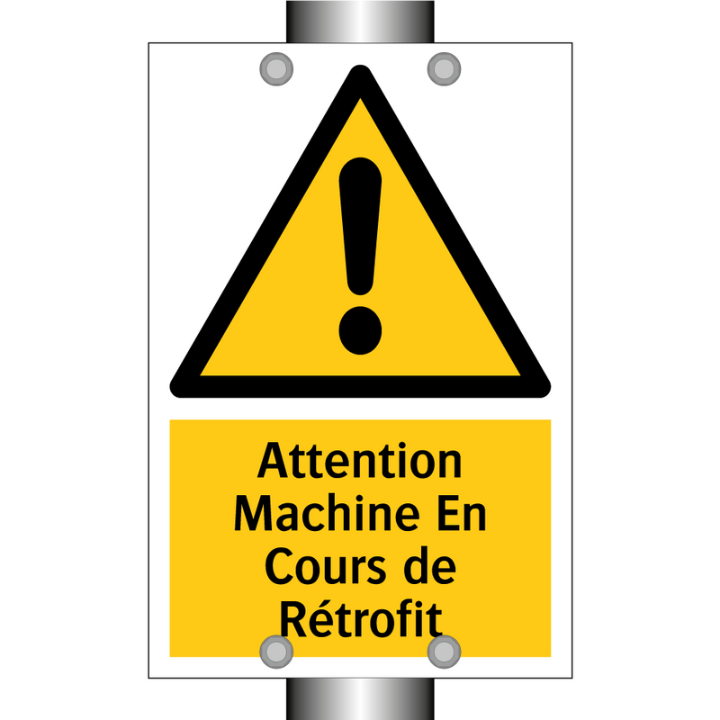 Attention Machine En Cours de Rétrofit