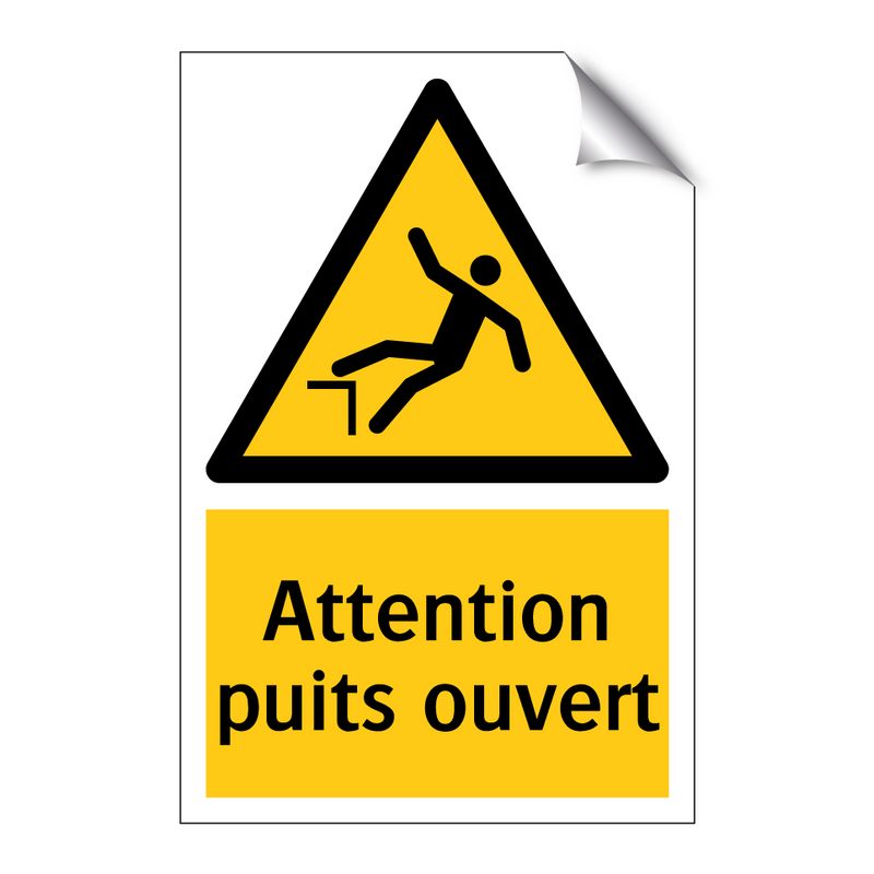 Attention puits ouvert