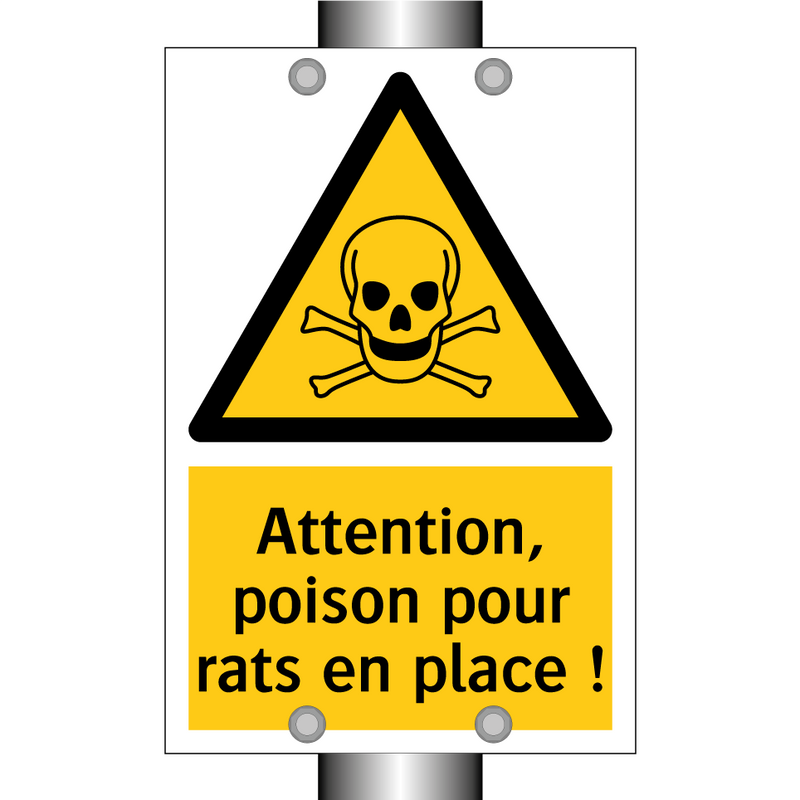Attention, poison pour rats en place !