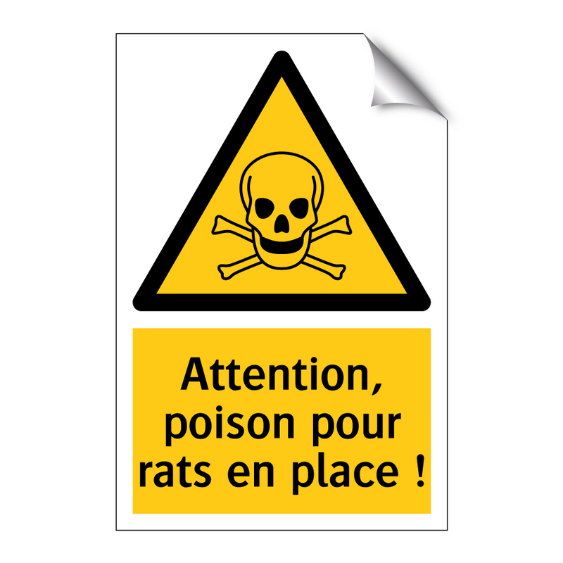 Attention, poison pour rats en place !