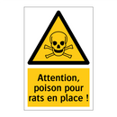 Attention, poison pour rats en place !