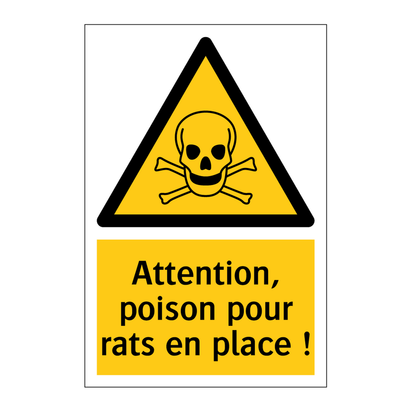 Attention, poison pour rats en place !