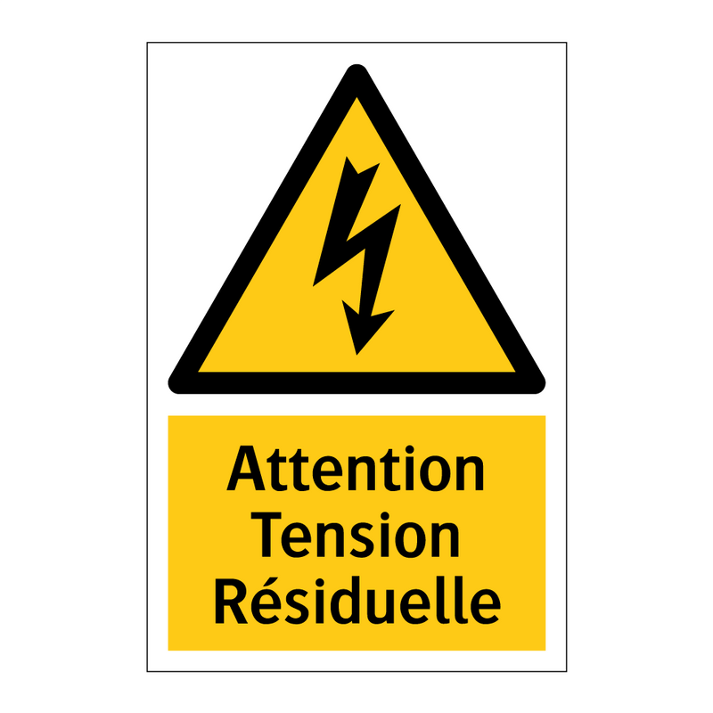 Attention Tension Résiduelle