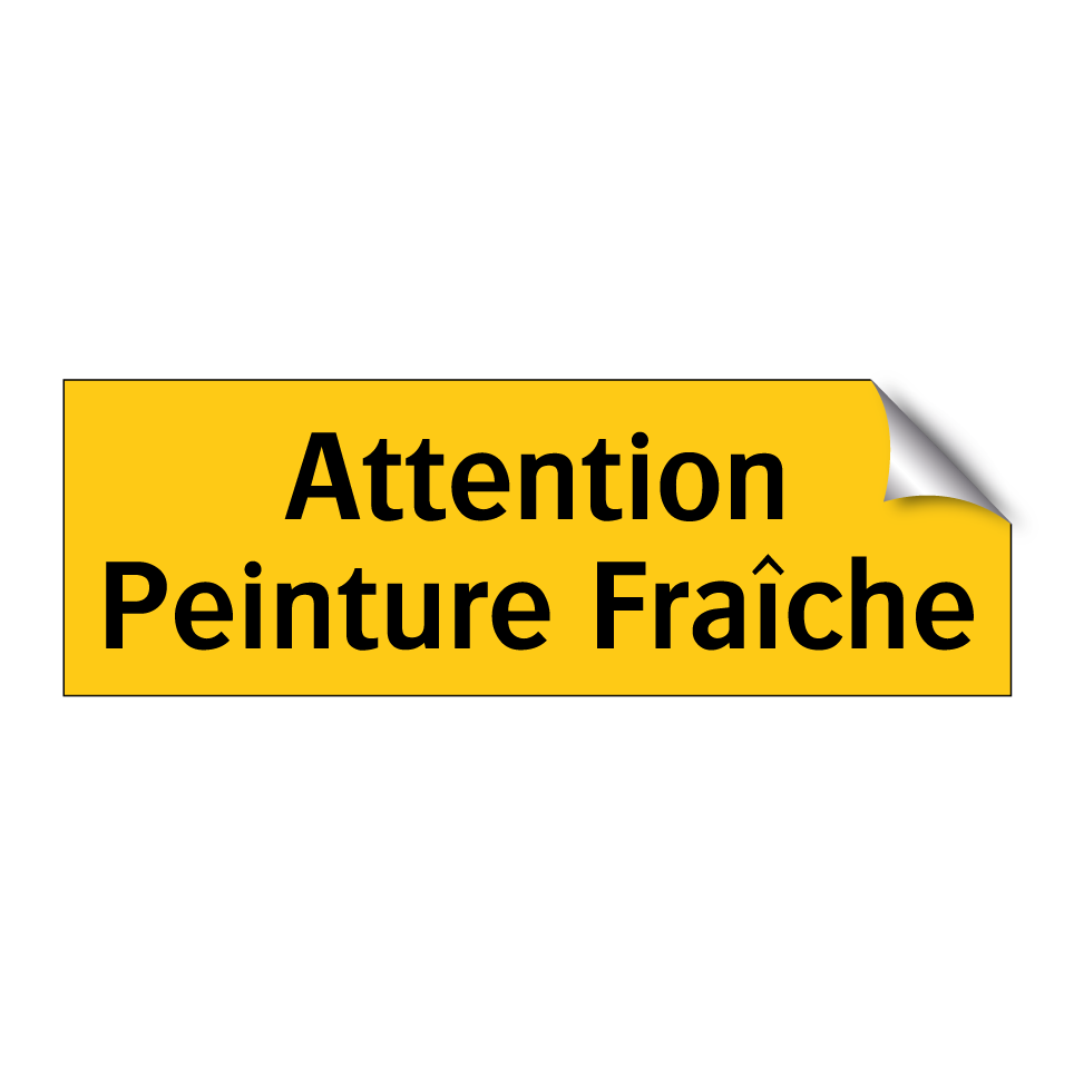 Attention Peinture Fraîche