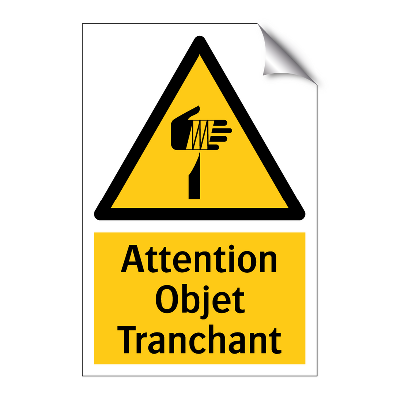 Attention Objet Tranchant