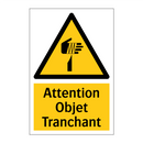 Attention Objet Tranchant