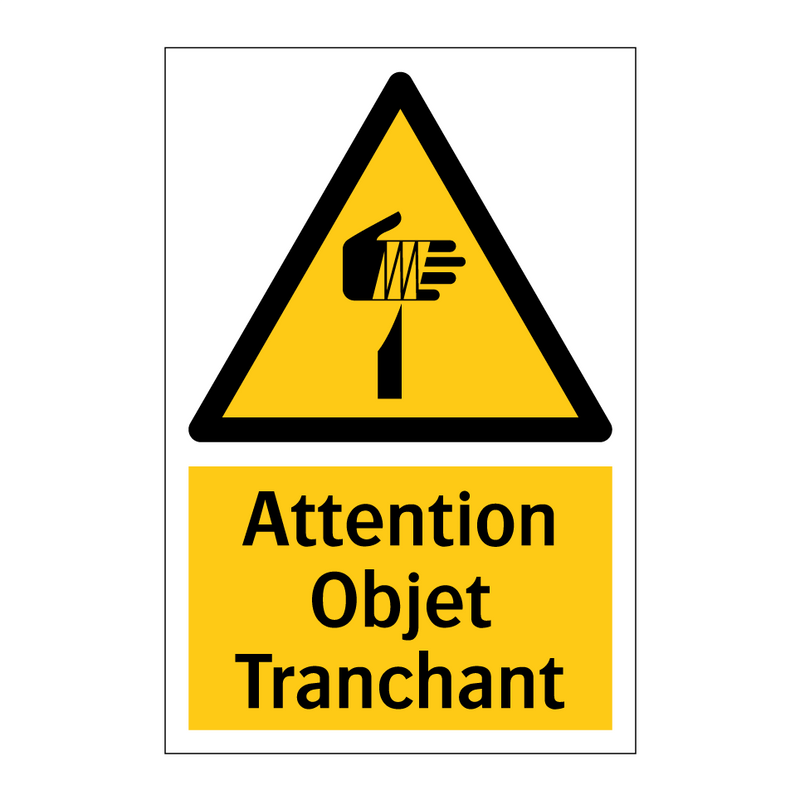 Attention Objet Tranchant