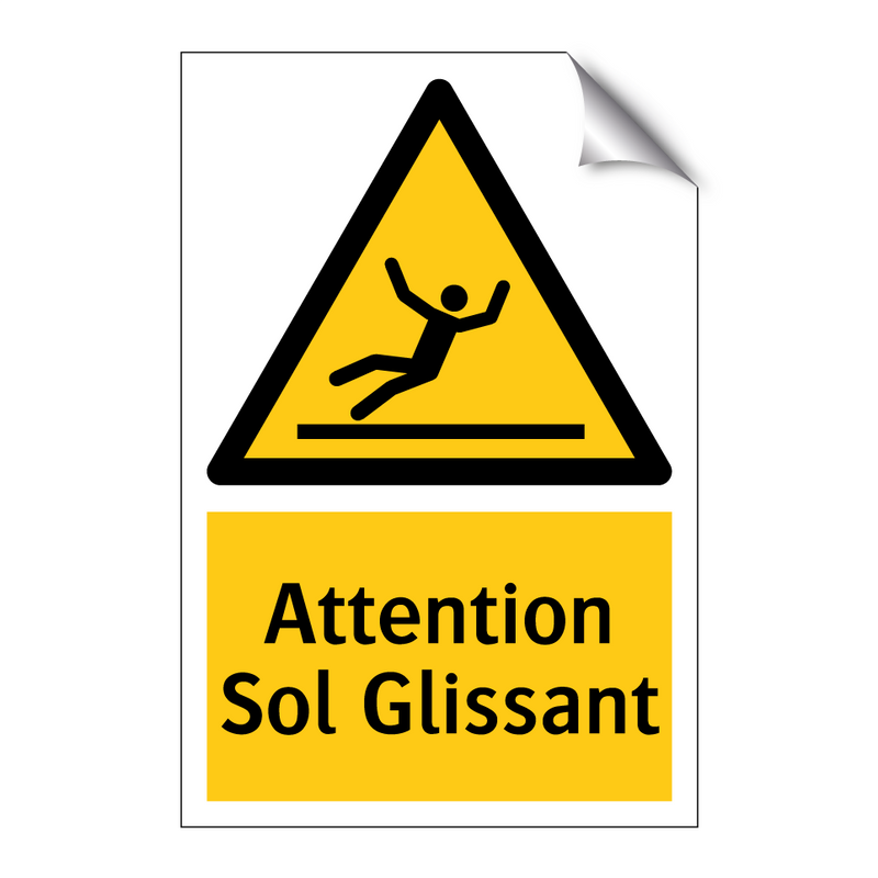 Attention Sol Glissant