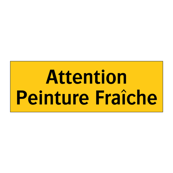 Attention Peinture Fraîche