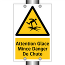 Attention Glace Mince Danger De Chute