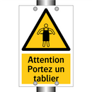 Attention Portez un tablier