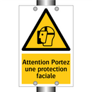 Attention Portez une protection faciale