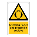 Attention Portez une protection auditive