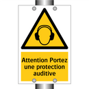Attention Portez une protection auditive