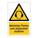 Attention Portez une protection auditive