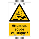 Attention, soude caustique !