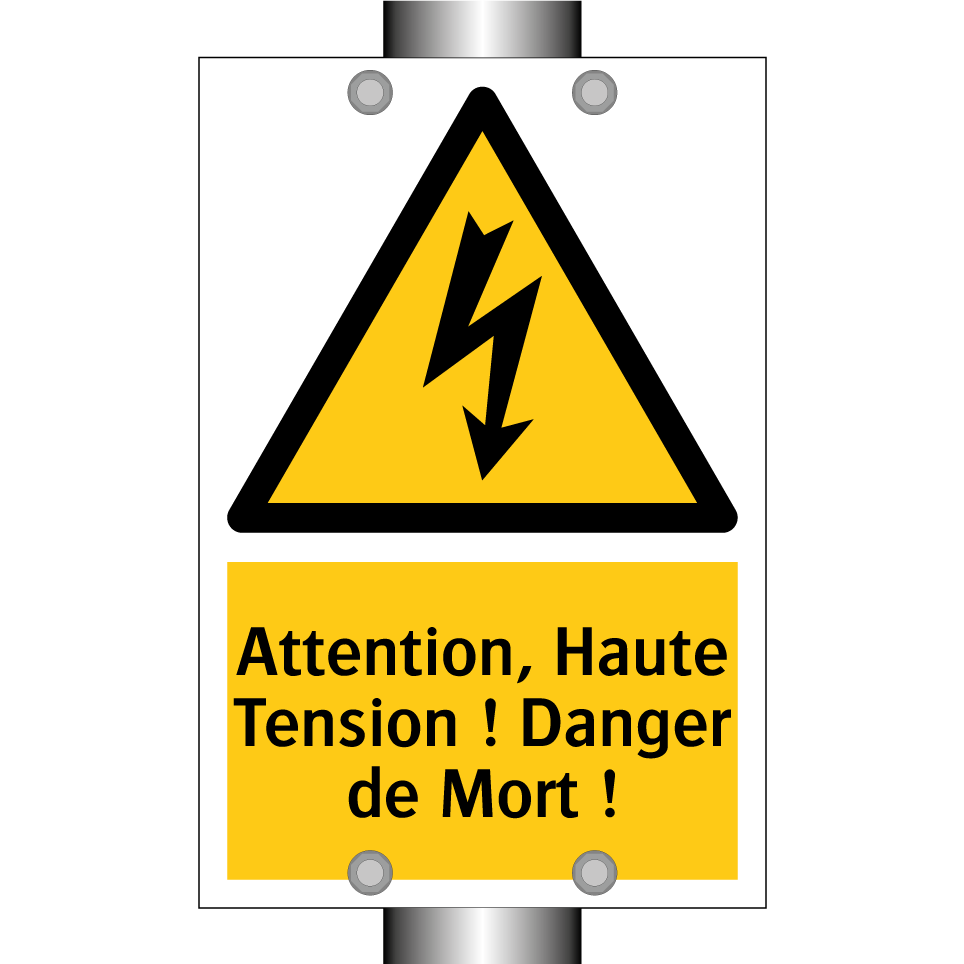 Attention, Haute Tension ! Danger de Mort !