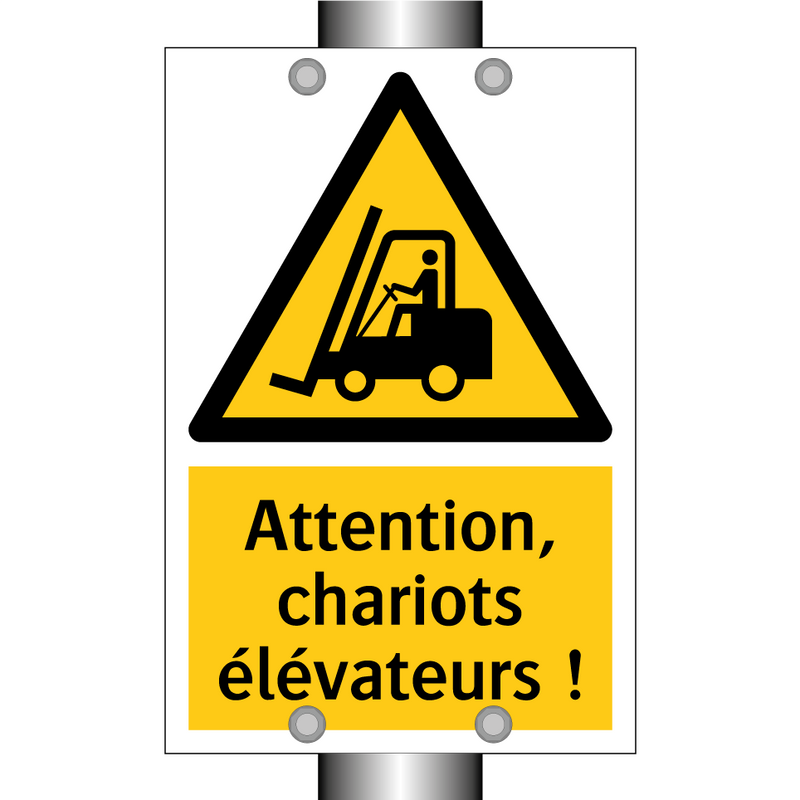 Attention, chariots élévateurs !