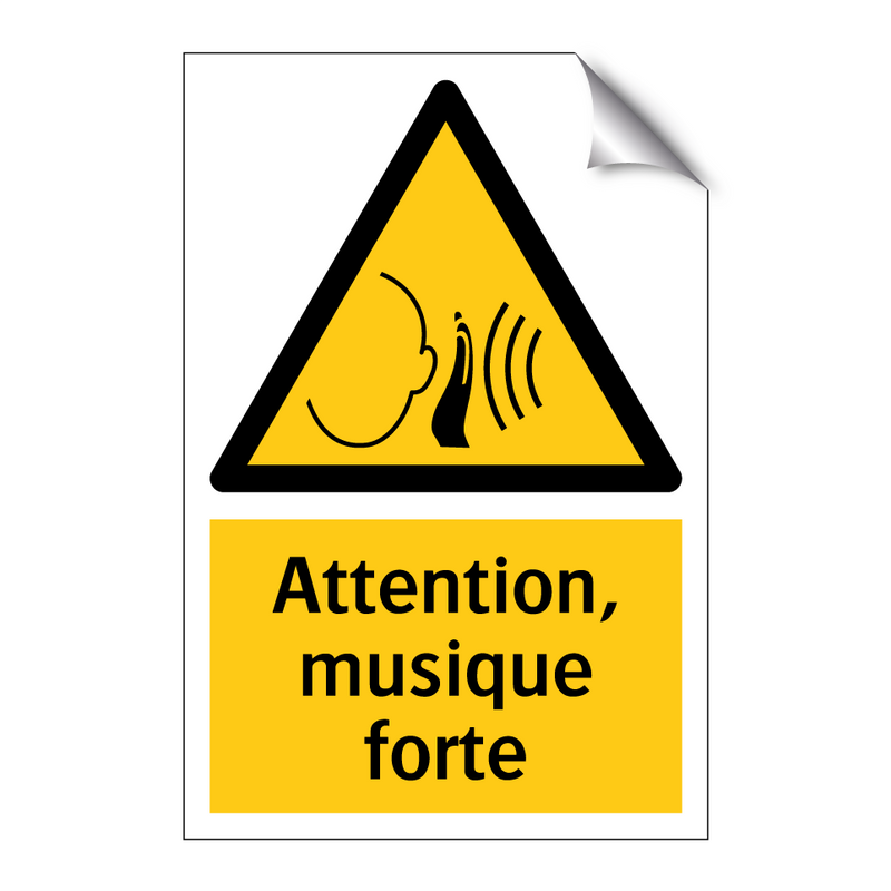 Attention, musique forte