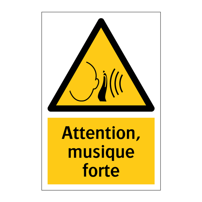 Attention, musique forte