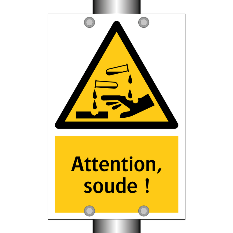 Attention, soude !