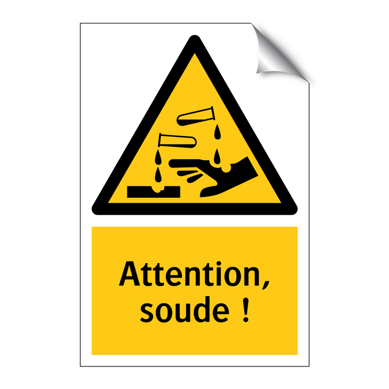 Attention, soude !