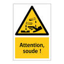 Attention, soude !