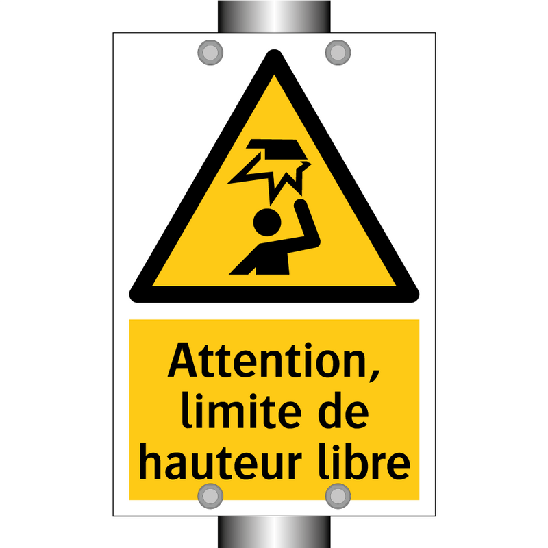 Attention, limite de hauteur libre