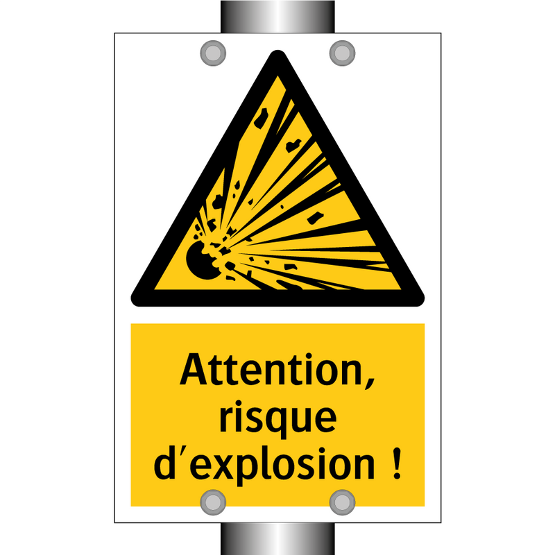 Attention, risque d'explosion !