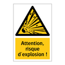Attention, risque d'explosion !