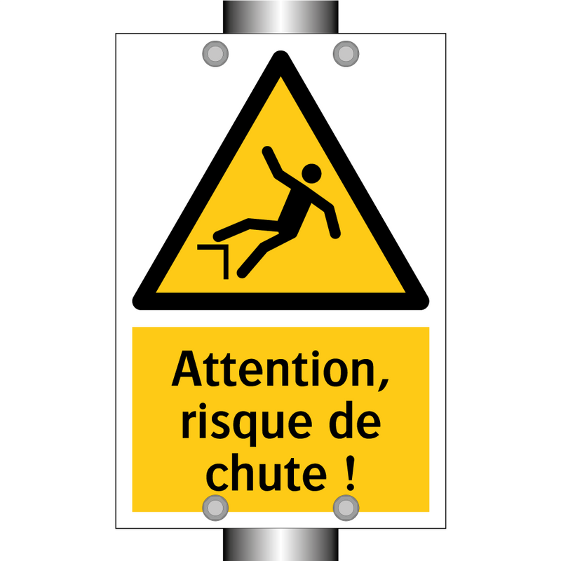 Attention, risque de chute !