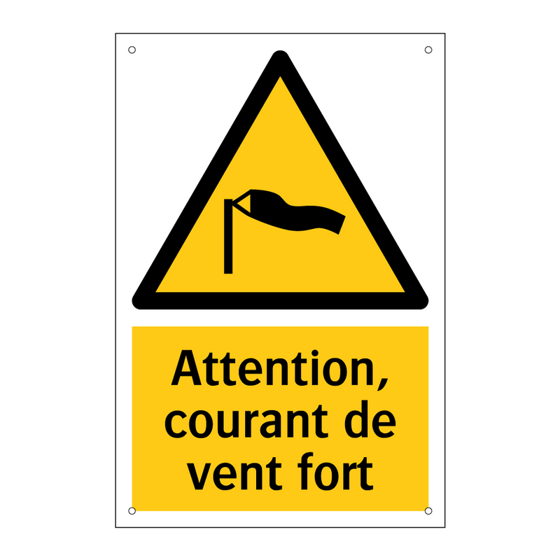 Attention, courant de vent fort