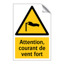 Attention, courant de vent fort