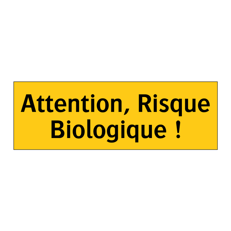 Attention, Risque Biologique !